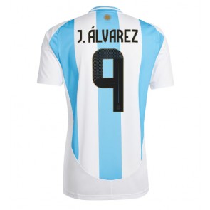 Argentina Julian Alvarez #9 Domaci Dres Copa America 2024 Kratak Rukavima